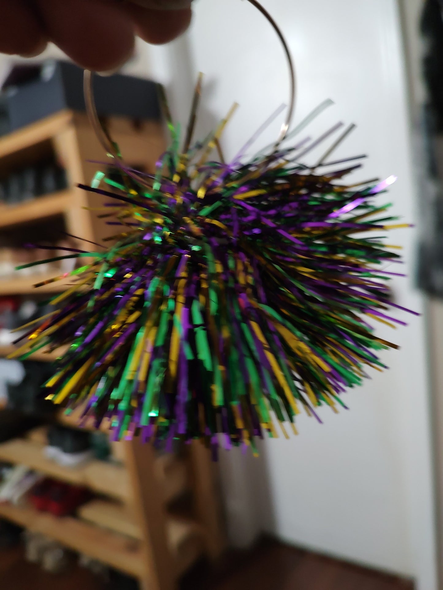 Mardi Pom Pom Earrings