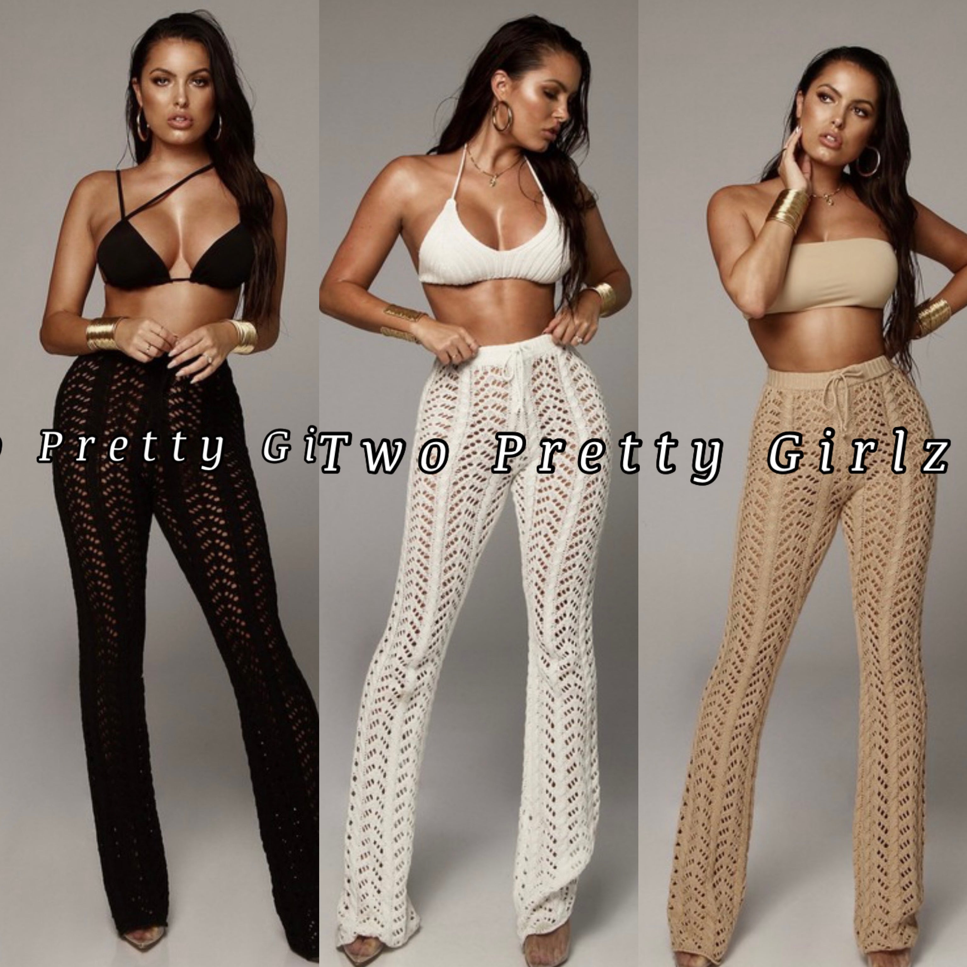 Crochet Me Pretty Pants (3 Colors)